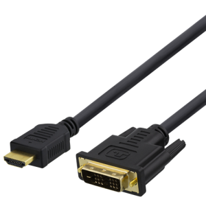 Cavo Deltaco Hdmi a DVI-D (18+1) 1Mt