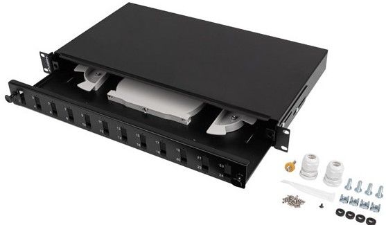 FOP1-12SD-LQB_catalogo_1.jpg Cassetto Ottico 12xSC Dupl./12xLC Quad