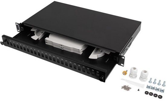 FOP1-24SS-LDB_scheda_1.jpg Cassetto Ottico 24xSC Simpl./24xLC Dupl