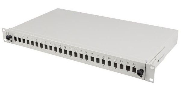 Cassetto Ottico 24xSC Simpl./24xLC Dup Grigio