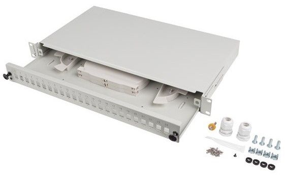 Cassetto Ottico 24xSC Simpl./24xLC Dup Grigio